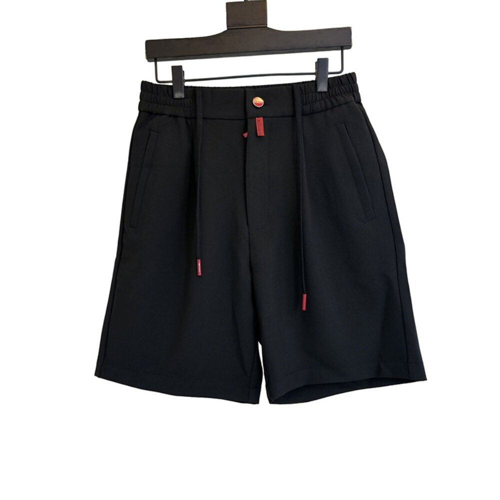 Kiton Black Casual Shorts